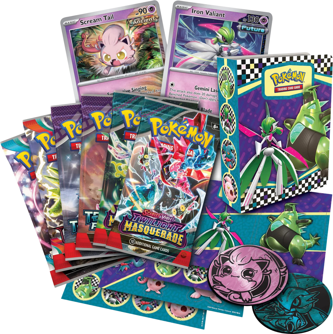 Pokémon Scarlet &amp; Violet Back To School 2024 Collector Chest content