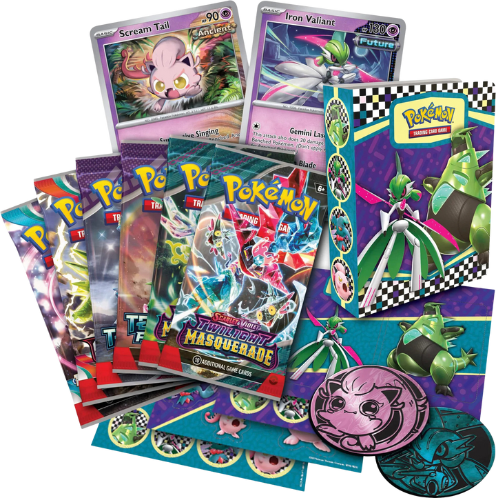 Pokémon Scarlet &amp; Violet Back To School 2024 Collector Chest content