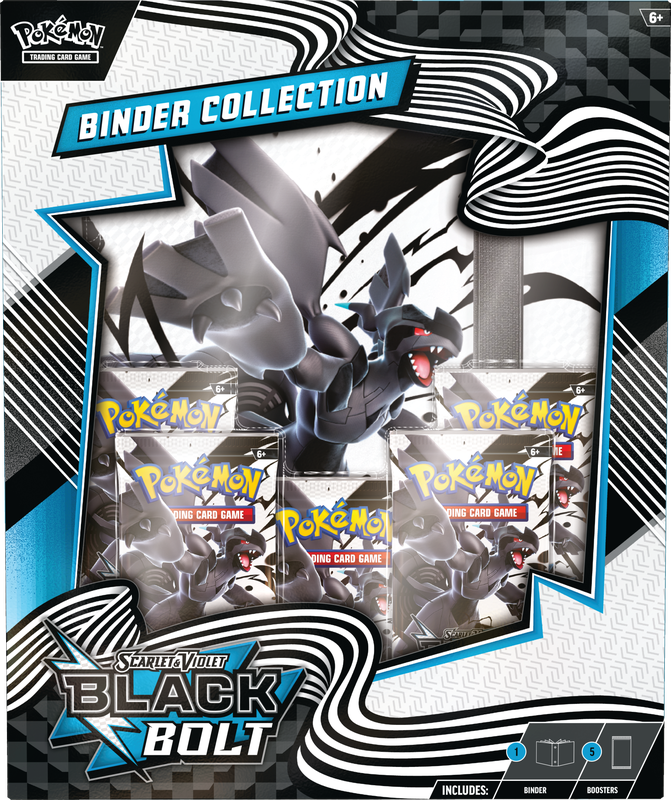 Pokémon Scarlet &amp; Violet Black Bolt Binder Collection | SV10.5