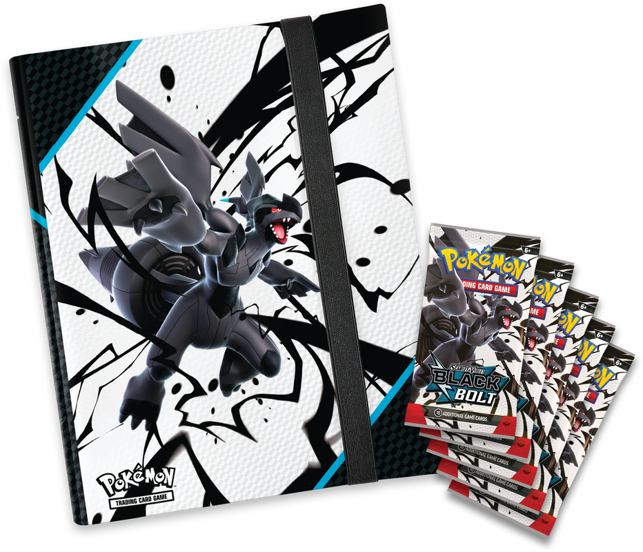 Pokémon Scarlet & Violet Black Bolt Binder Collection | SV10.5 - contents