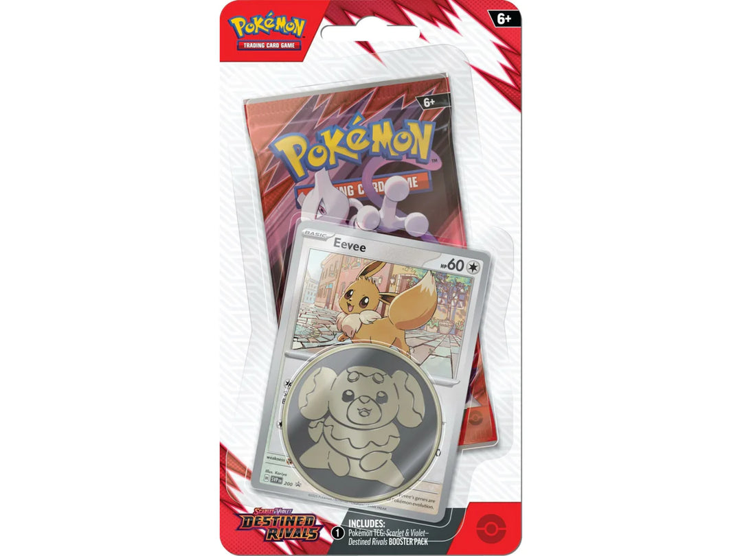 Pokémon Scarlet &amp; Violet Destined Rivals Checklane Blister (Eevee) | SV10