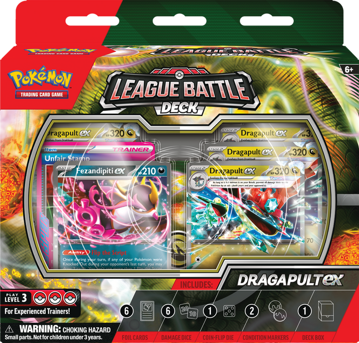 Pokémon Scarlet &amp; Violet Dragapult Ex League Battle Deck