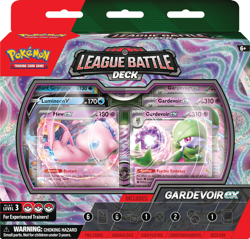 Pokémon Scarlet &amp; Violet Gardevoir Ex League Battle Deck