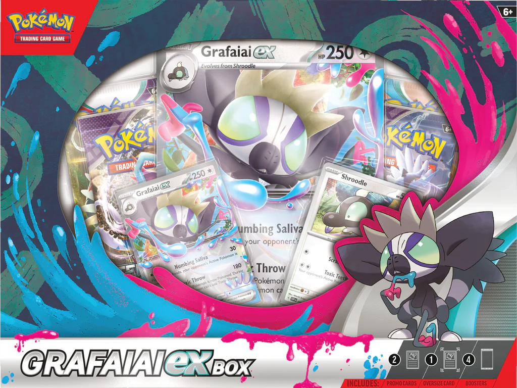 Pokémon Scarlet &amp; Violet Grafaiai Ex Box