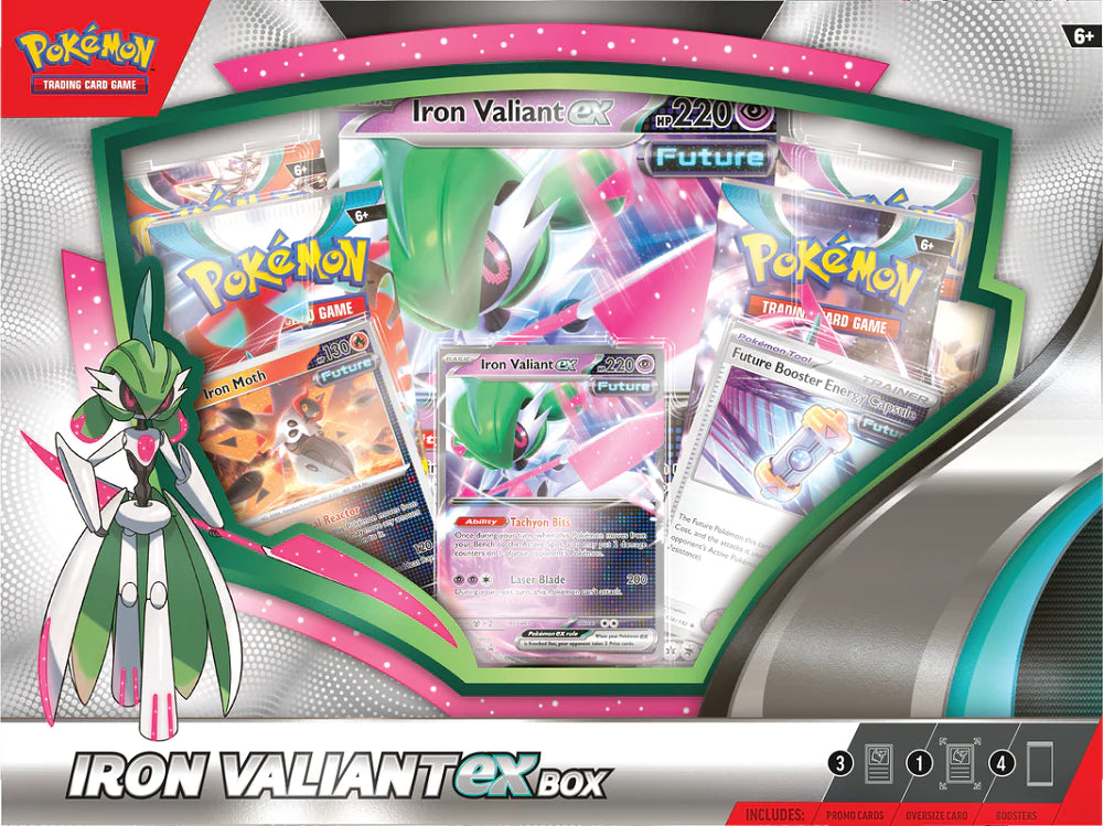 Pokémon Scarlet &amp; Violet Iron Valiant ex Box