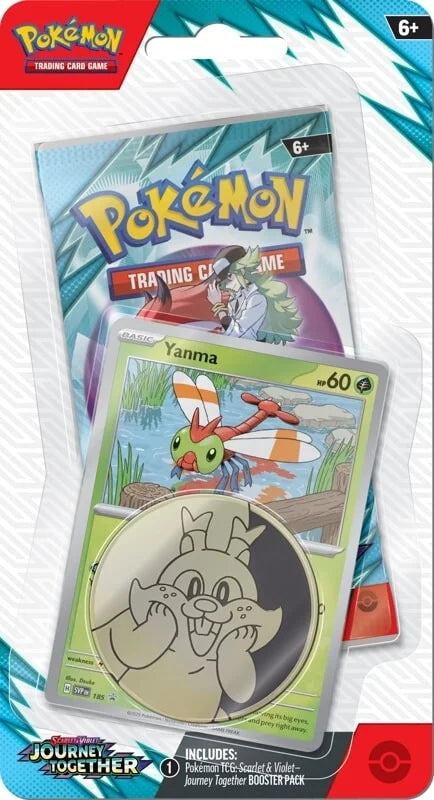 Pokémon Scarlet &amp; Violet Journey Together Checklane Blister (Yanma) | SV09