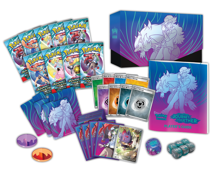Pokémon Scarlet &amp; Violet Journey Together Elite Trainer Box (ETB) | SV09 - contents