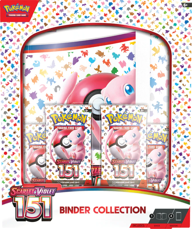 Pokémon Scarlet & Violet Mew 151 Binder Collection | SV3.5
