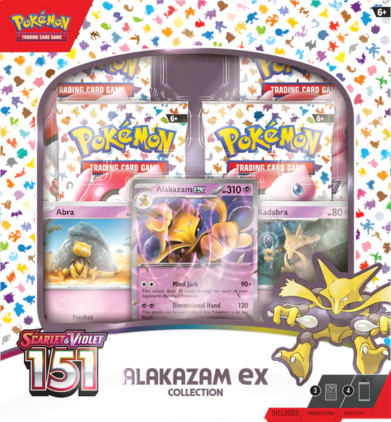 Pokémon Scarlet &amp; Violet Mew 151 Collection Box (Alakazam Ex) | SV3.5