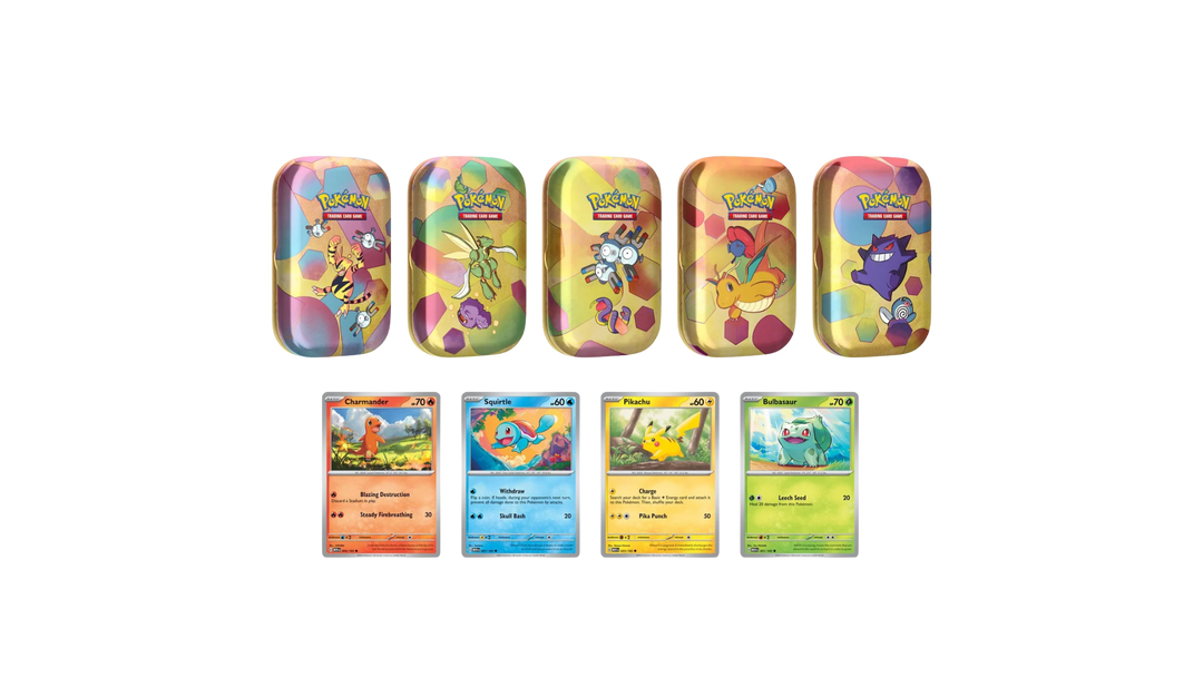 Pokémon Scarlet &amp; Violet Mew 151 Mini Tin + Promos | SV3.5