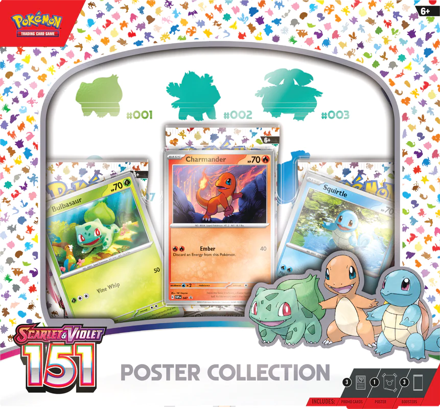 Pokémon Scarlet &amp; Violet Mew 151 Poster Collection Box | SV3.5