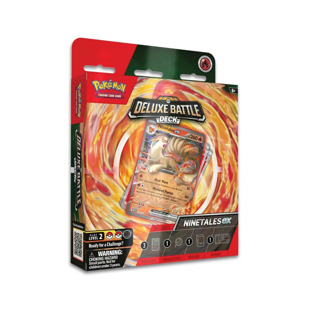 Pokémon Scarlet &amp; Violet Ninetales ex Deluxe Battle Deck