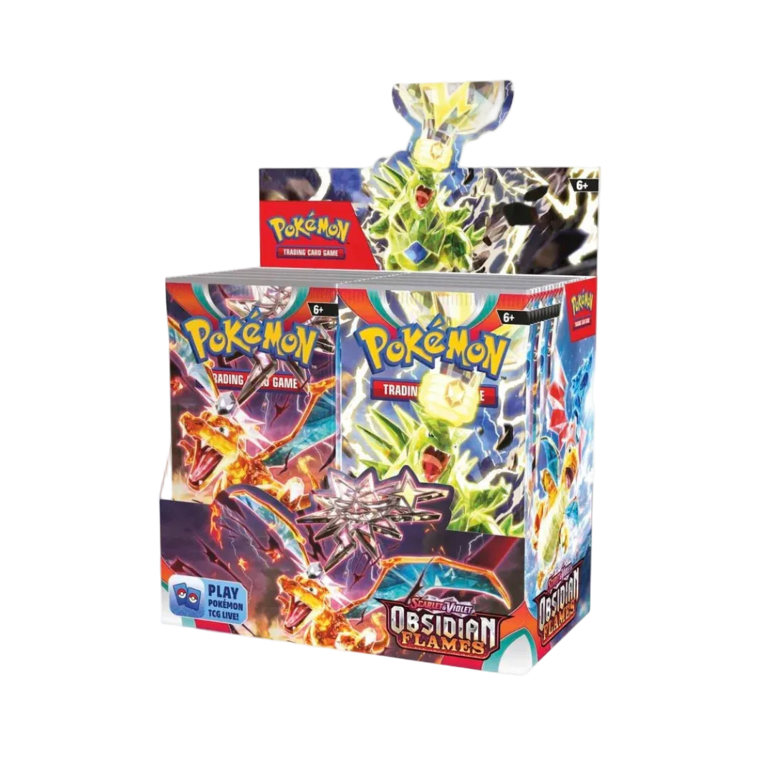 Pokémon Scarlet &amp; Violet Obsidian Flames Booster Box | SV03