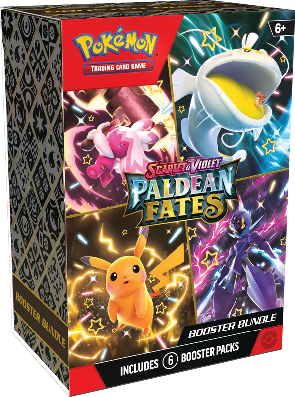 Pokémon Scarlet &amp; Violet Paldean Fates Booster Bundle | SV4.5