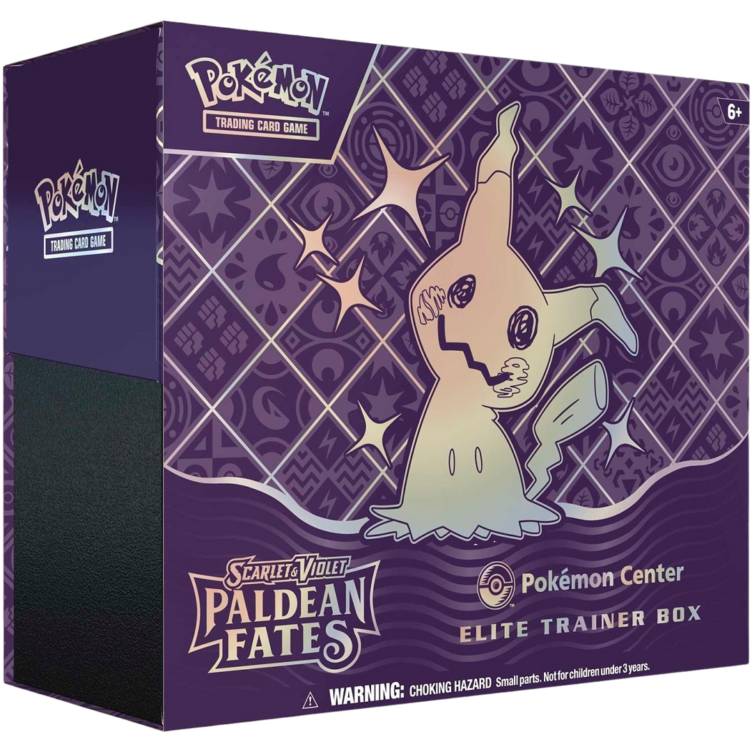 Pokémon Scarlet &amp; Violet Paldean Fates Pokémon Center Elite Trainer Box (PC ETB) | SV4.5