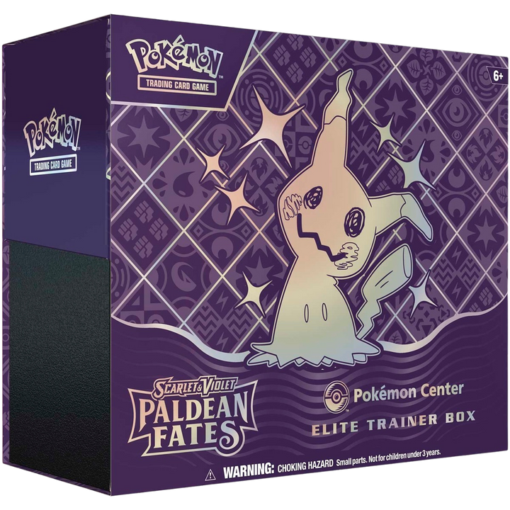 Pokémon Scarlet &amp; Violet Paldean Fates Pokémon Center Elite Trainer Box (PC ETB) | SV4.5