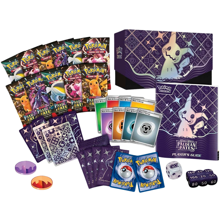 Pokémon Scarlet &amp; Violet Paldean Fates Pokémon Center Elite Trainer Box (PC ETB) | SV4.5 2