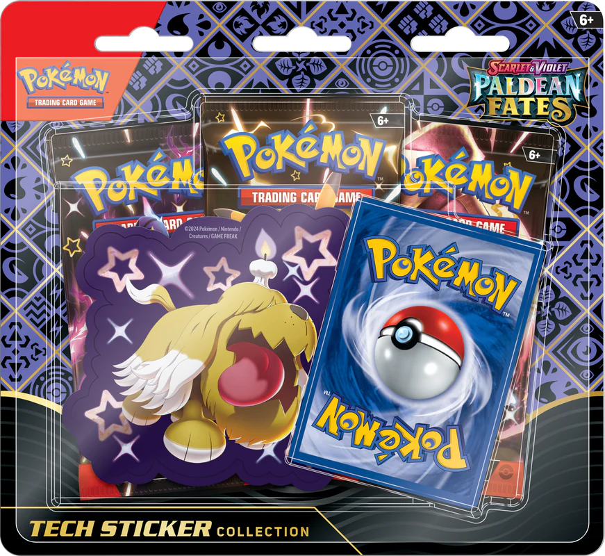 Pokémon Scarlet &amp; Violet Paldean Fates Tech Sticker Collection (Greavard) | SV4.5