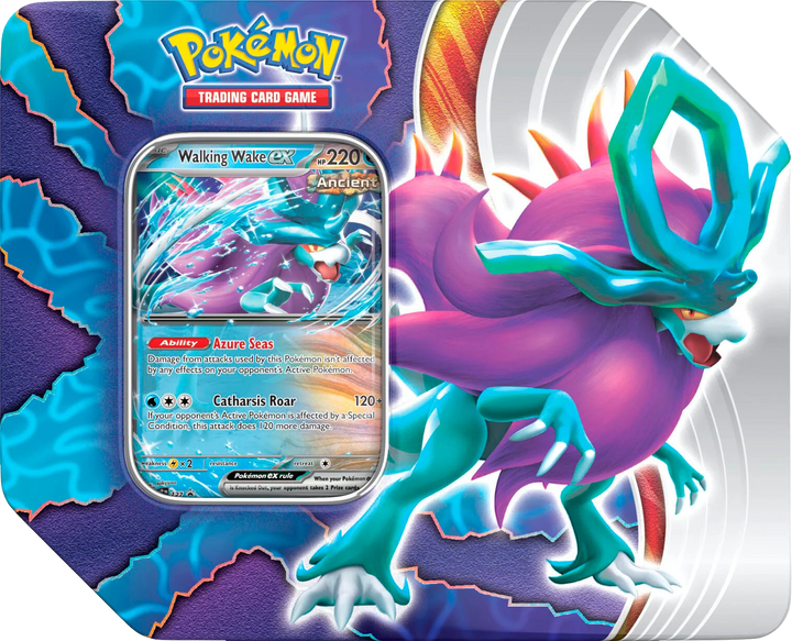 Pokémon Scarlet &amp; Violet Paradox Destinies Tins (Walking Wake Ex)