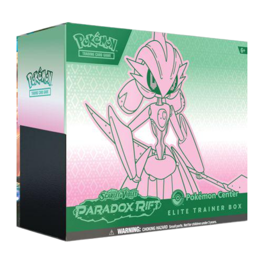 Pokémon Scarlet &amp; Violet Paradox Rift Pokémon Center Elite Trainer Box (PC ETB) (Iron Valiant) | SV04