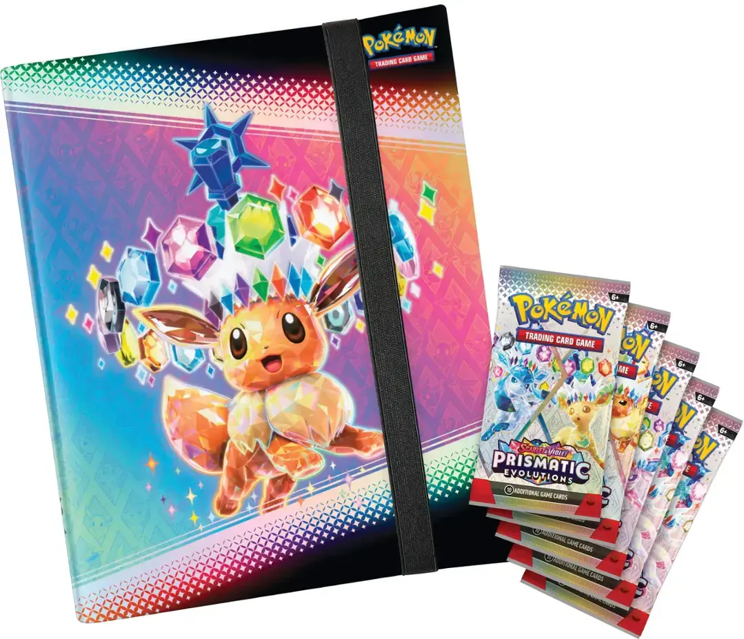 Pokémon Scarlet &amp; Violet Prismatic Evolutions Binder Collection | SV8.5