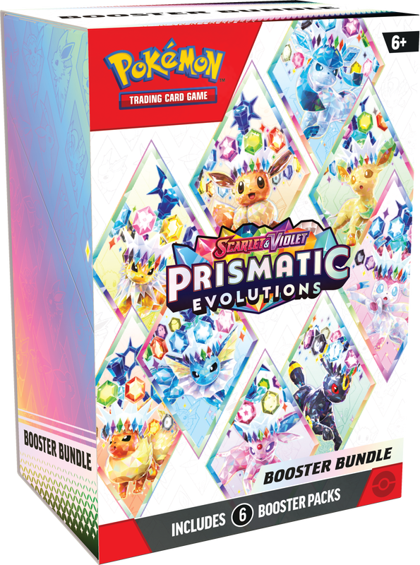 Pokémon Scarlet &amp; Violet Prismatic Evolutions Booster Bundle | SV8.5