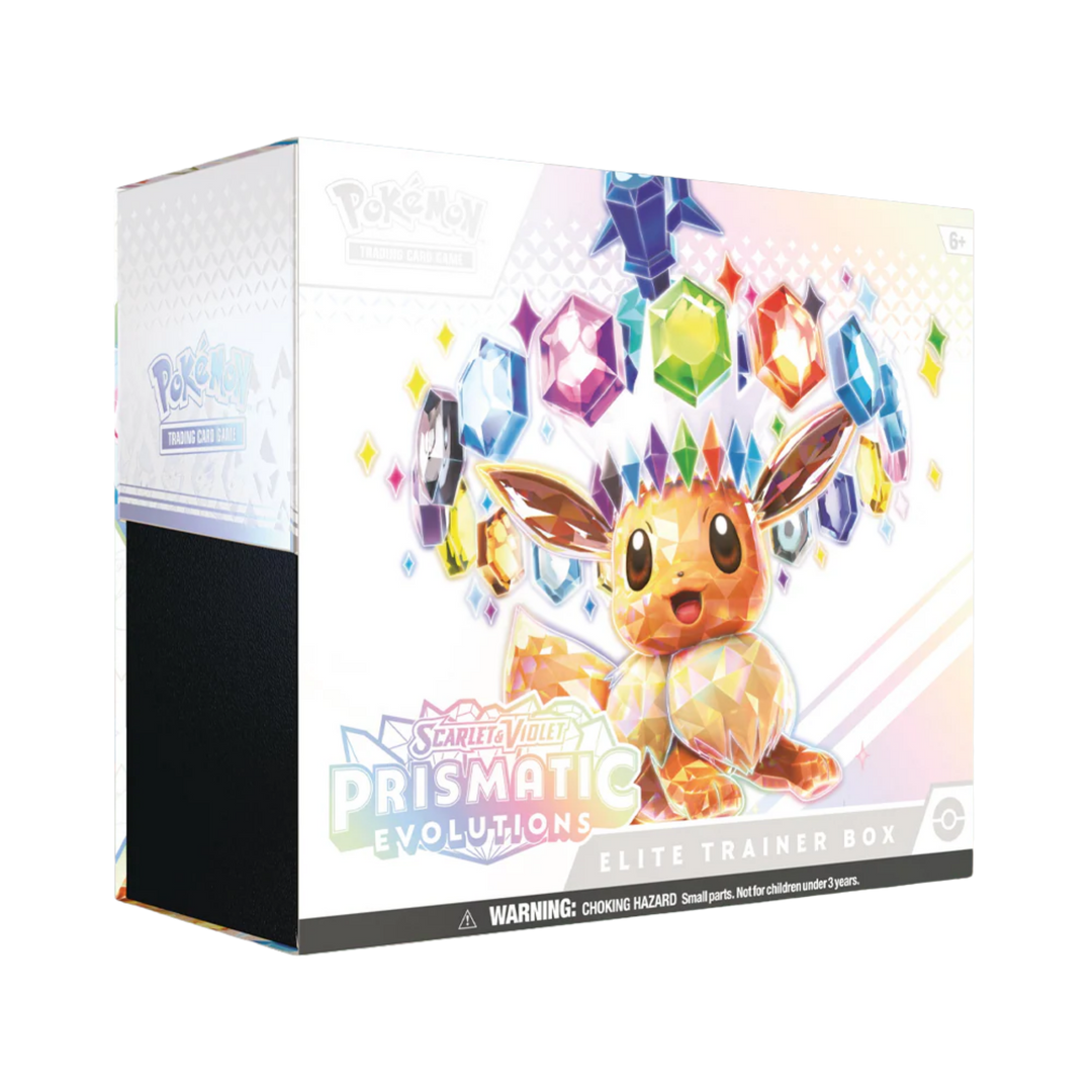 Pokémon Scarlet & Violet Prismatic Evolutions Elite Trainer Box (ETB) | SV8.5