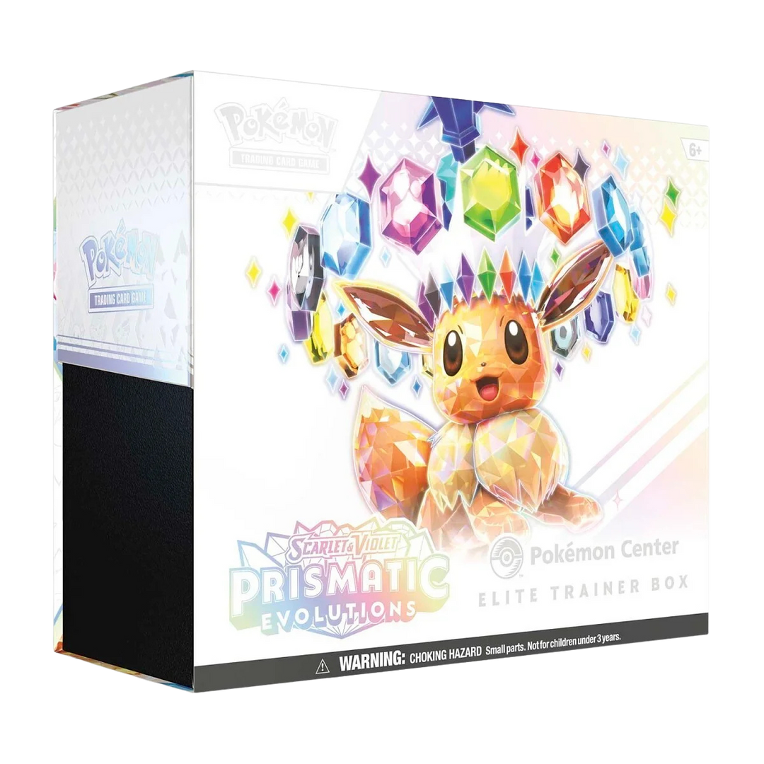 Pokémon Scarlet &amp; Violet Prismatic Evolutions Pokémon Center Elite Trainer Box (PC ETB) | SV8.5