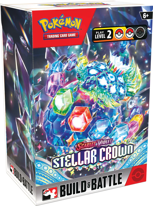 Pokémon Scarlet &amp; Violet Stellar Crown Build &amp; Battle Box | SV07