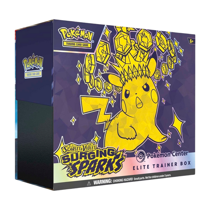 Pokémon Scarlet &amp; Violet Surging Sparks Pokémon Center Elite Trainer Box (PC ETB) | SV08