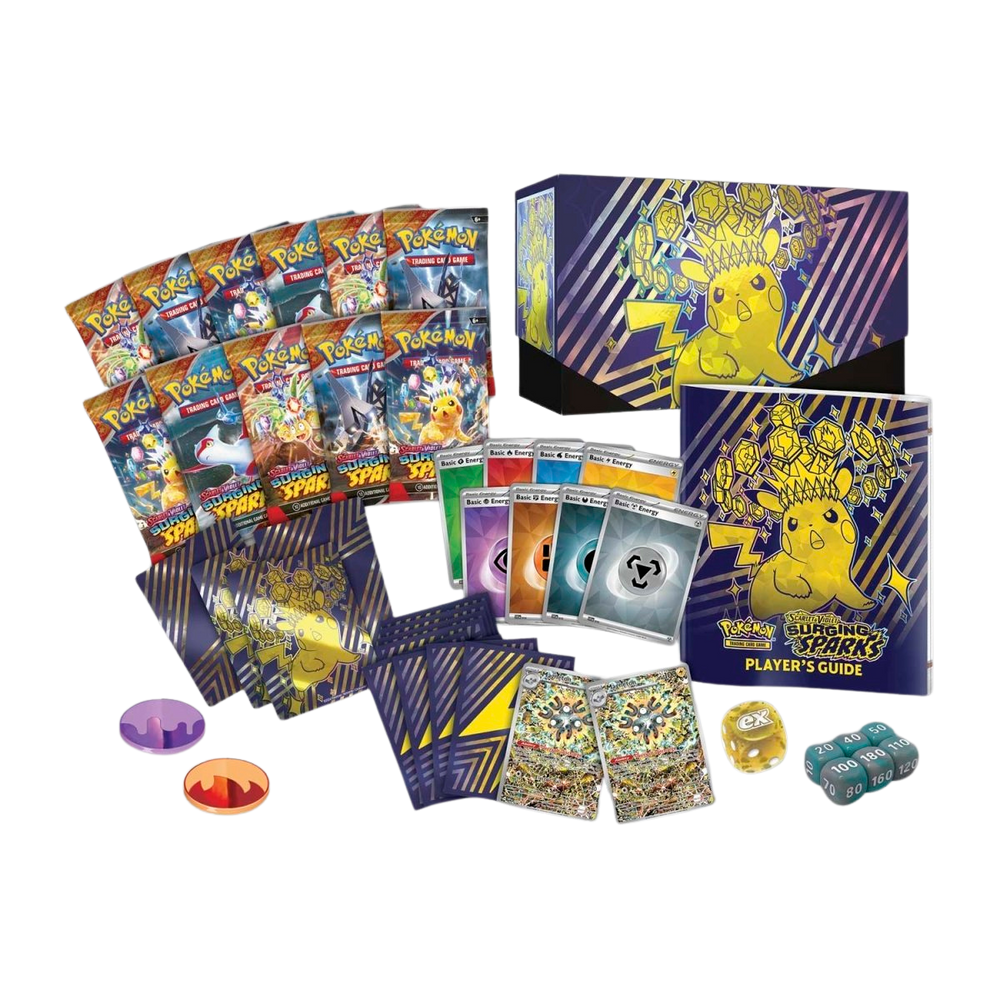 Pokémon Scarlet & Violet Surging Sparks Pokémon Center Elite Trainer Box (PC ETB) | SV08 2