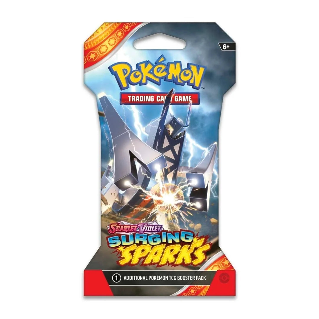 Pokémon Scarlet &amp; Violet Surging Sparks Sleeved Pack | SV08