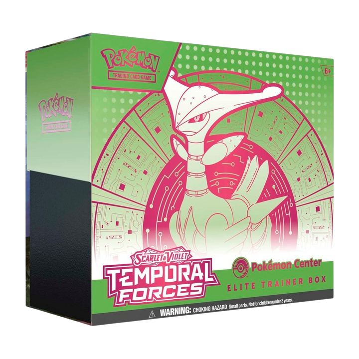 Pokémon Scarlet &amp; Violet Temporal Forces Pokémon Center Elite Trainer Box (PC ETB) (Iron Leaves) | SV05