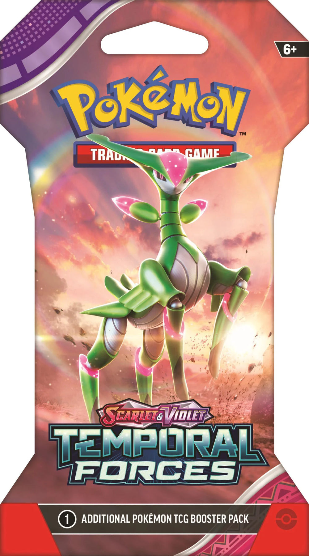 Pokémon Scarlet & Violet Temporal Forces Sleeved Pack | SV05