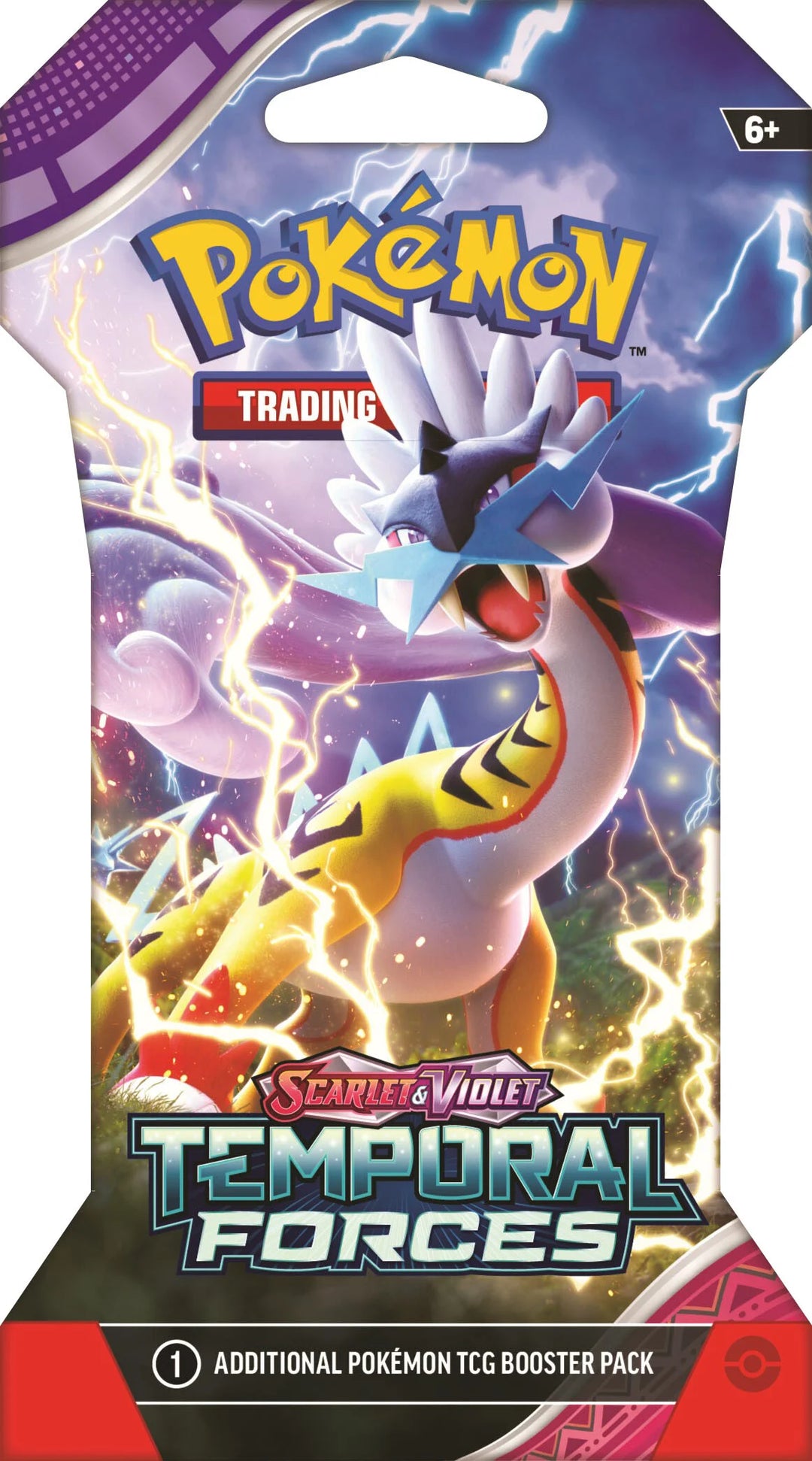Pokémon Scarlet &amp; Violet Temporal Forces Sleeved Pack | SV05