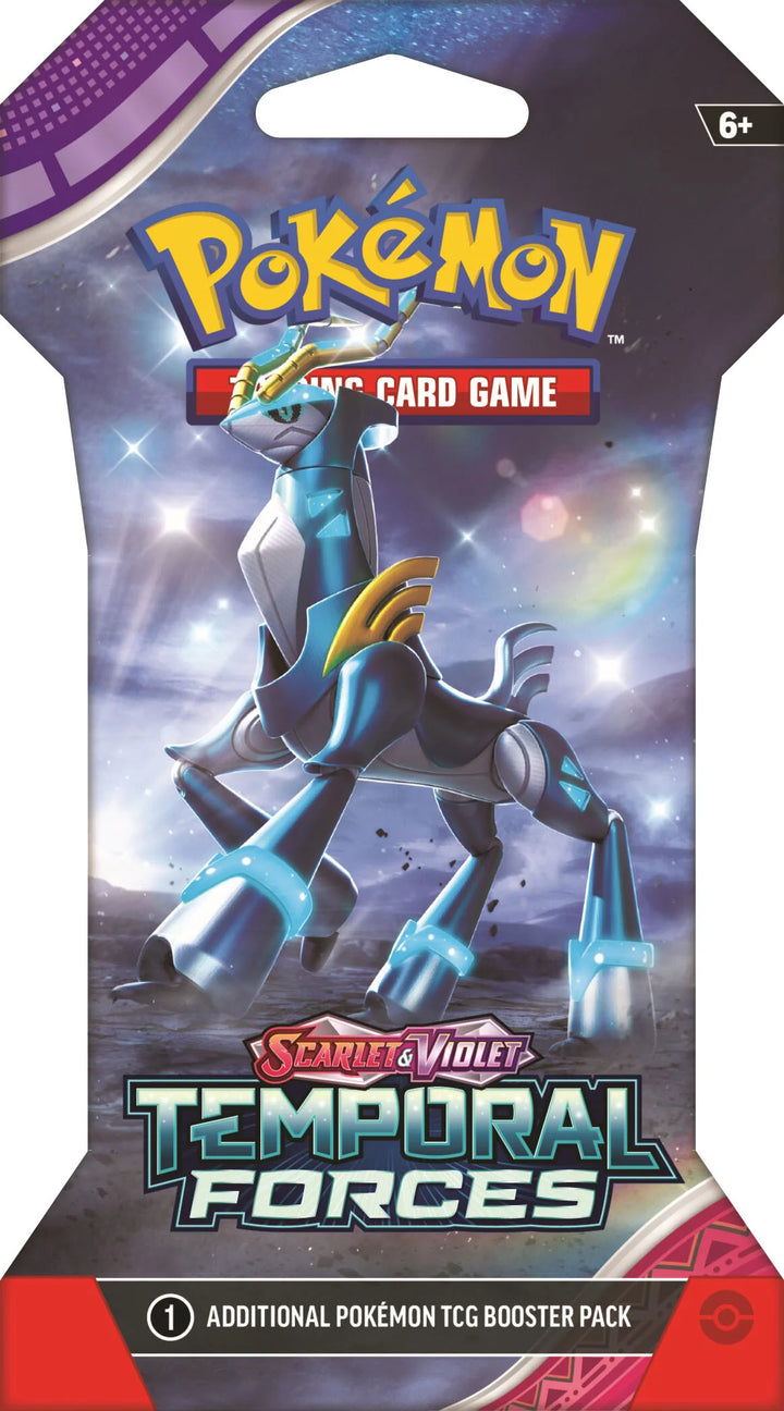 Pokémon Scarlet &amp; Violet Temporal Forces Sleeved Pack | SV05