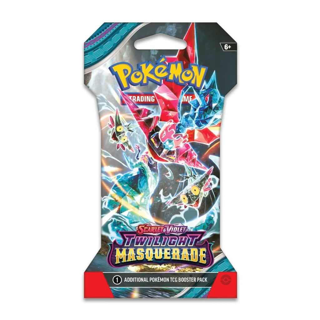 Pokémon Scarlet &amp; Violet Twilight Masquerade Sleeved Pack | SV06