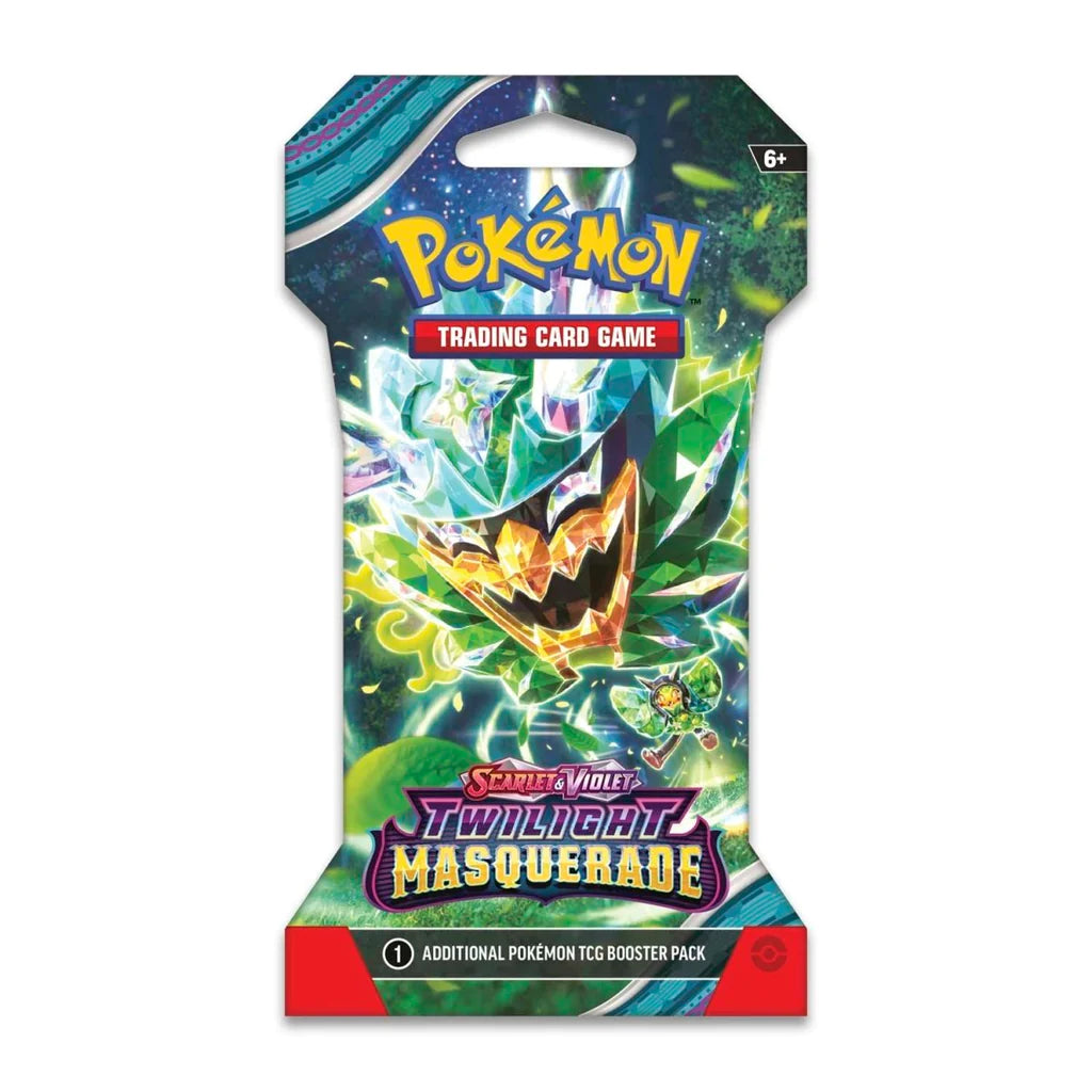 Pokémon Scarlet &amp; Violet Twilight Masquerade Sleeved Pack | SV06