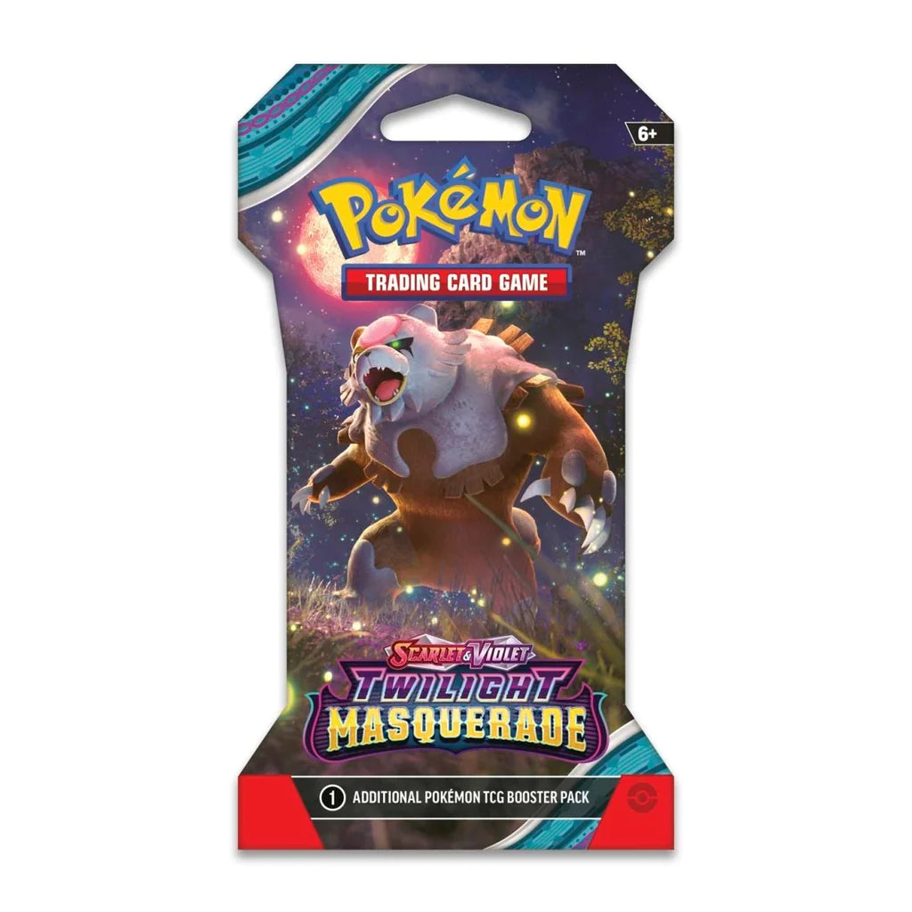 Pokémon Scarlet &amp; Violet Twilight Masquerade Sleeved Pack | SV06