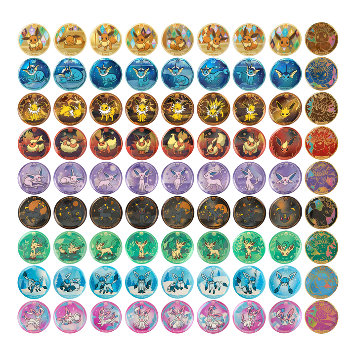 Pokémon Simplified Chinese Terastal Grand Gathering Badge Set (CSV9.5C)