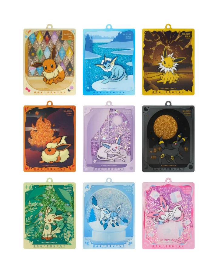 Pokémon Simplified Chinese Terastal Grand Gathering Quicksand Card Display Charm Gift Box (CSV9.5C) 2