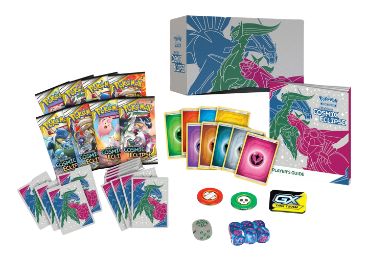Pokémon Sun &amp; Moon Cosmic Eclipse Elite Trainer Box (ETB) (Damaged) | SM12 content