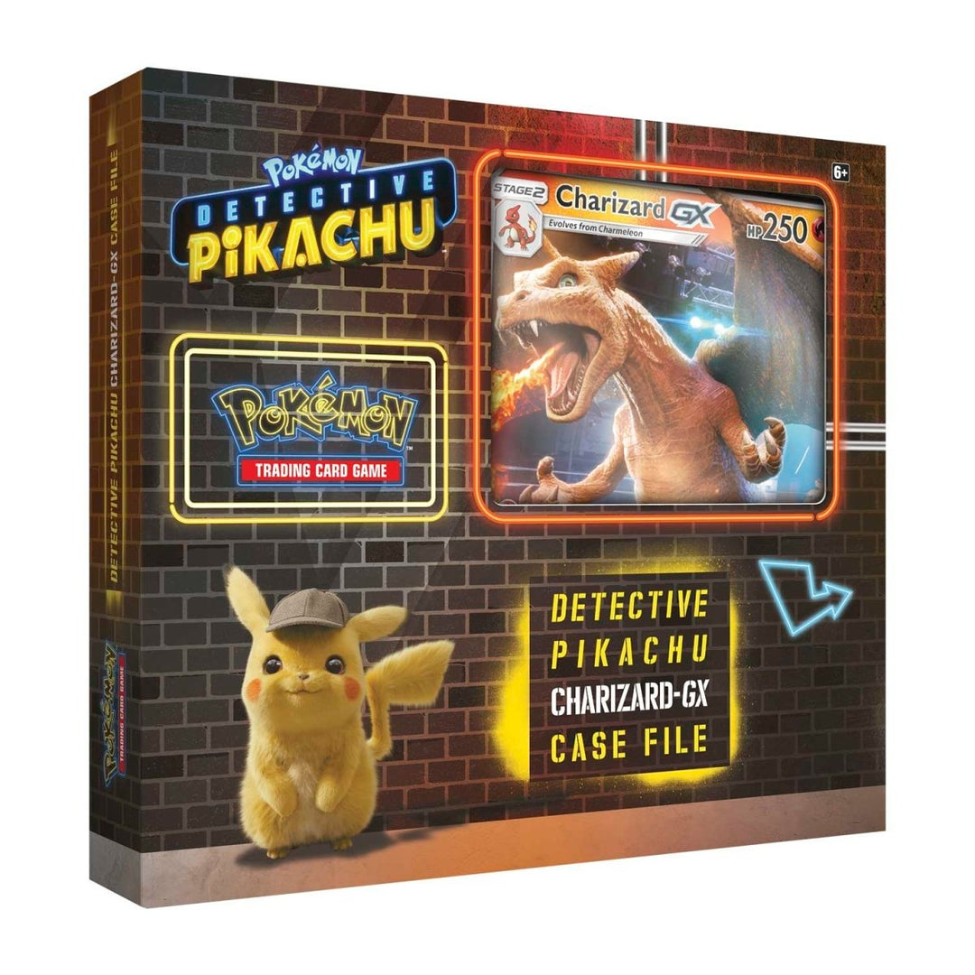 Pokémon Sun &amp; Moon Detective Pikachu Charizard Gx Case File Box