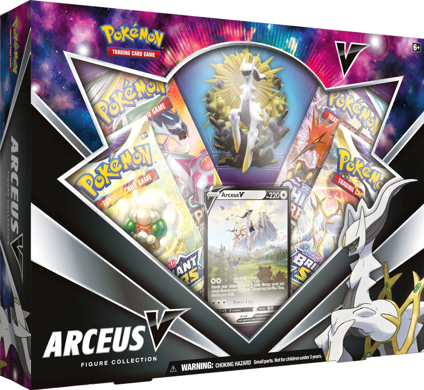 Pokémon Sword &amp; Shield Arceus V Figure Collection Box