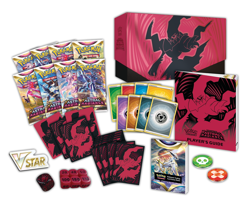 Pokémon Sword & Shield Astral Radiance Elite Trainer Box (ETB) | SWSH10 content