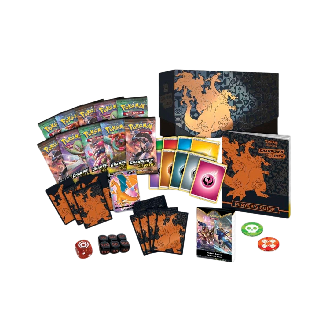 Pokémon Sword &amp; Shield Champion’s Path Elite Trainer Box (ETB) | SWSH3.5 content