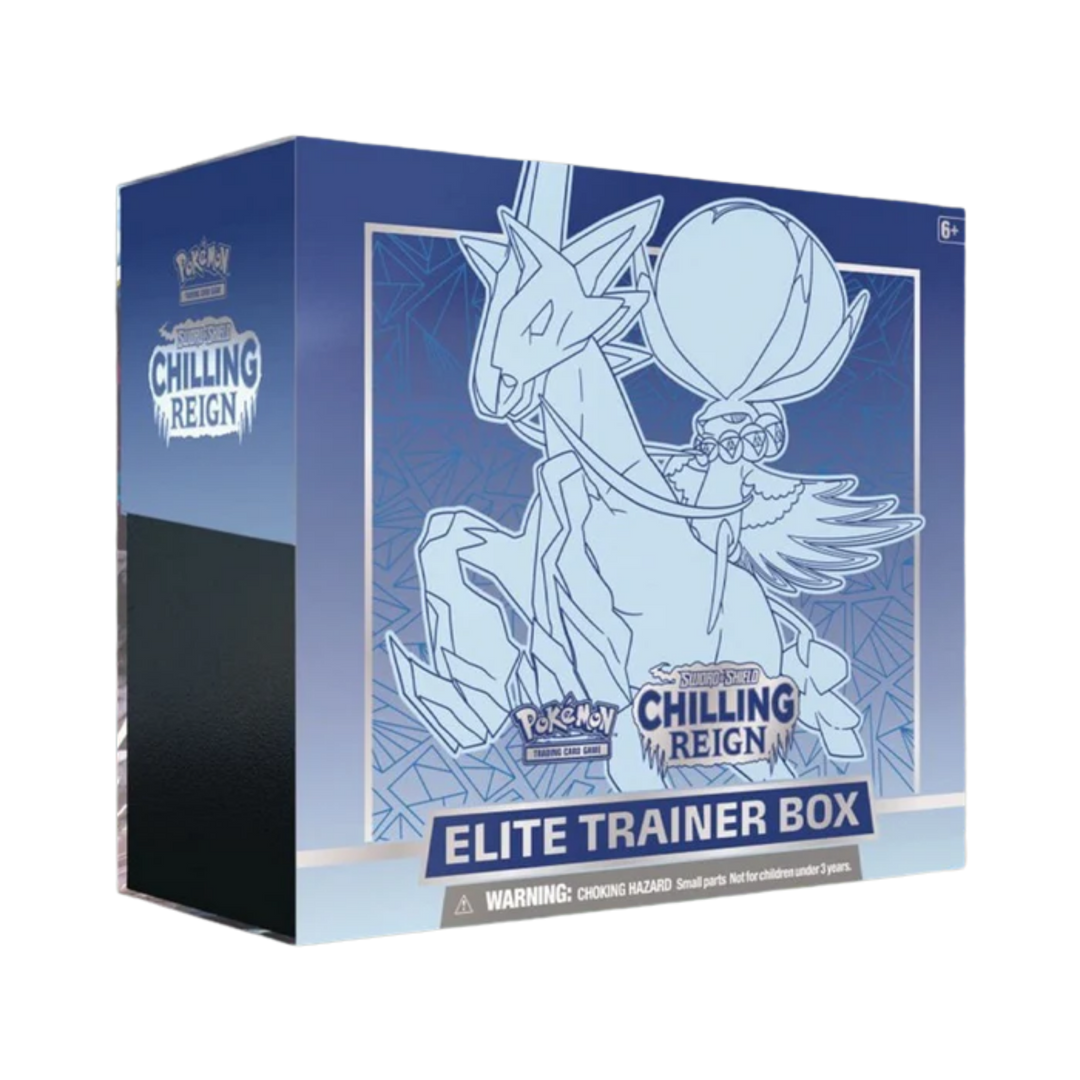 Pokémon Sword & Shield Chilling Reign Elite Trainer Box (ETB) (Ice Rider Calyrex) | SWSH06