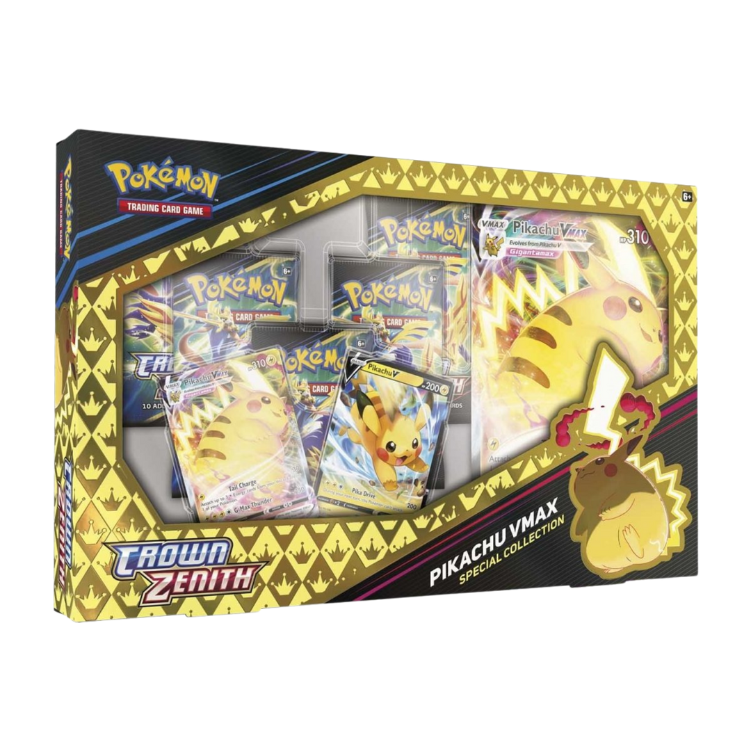 Pokémon Sword &amp; Shield Crown Zenith Pikachu VMAX Special Collection Box | SWSH12.5