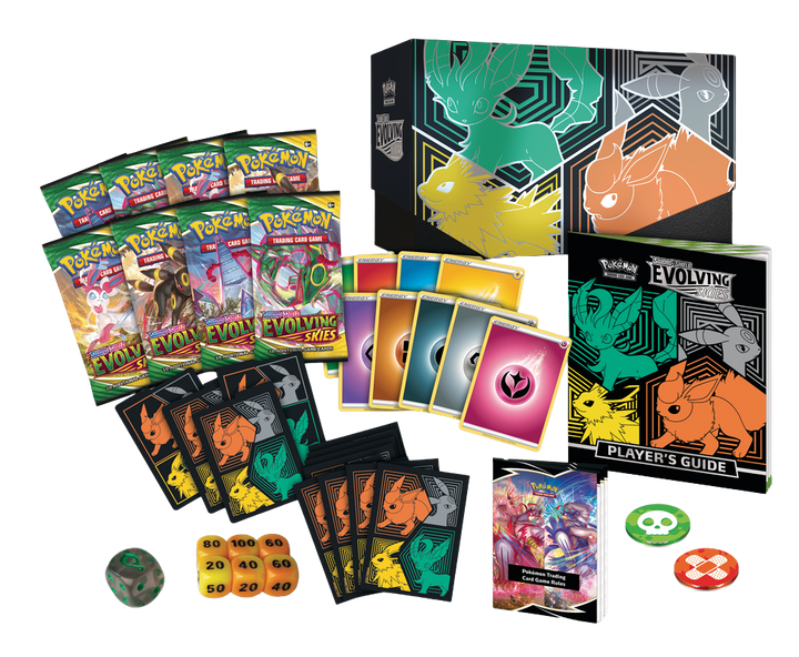 Pokémon Sword &amp; Shield Evolving Skies Elite Trainer Box (ETB) (Leafeon, Jolteon, Umbreon, Flareon) | SWSH07 2