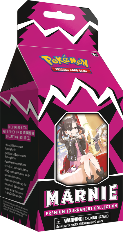 Pokémon Sword &amp; Shield Marnie Premium Tournament Collection Box